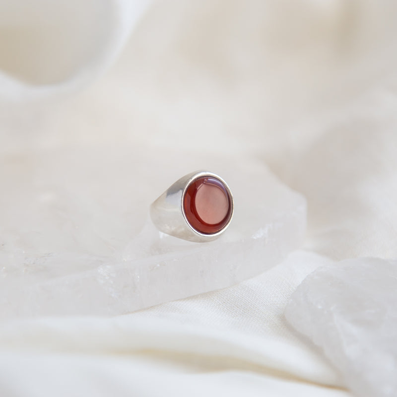 Red Agate | Stella Ring