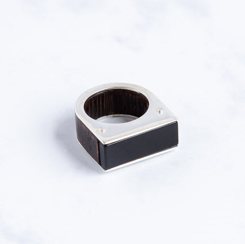 Obsidian | Forest Ring
