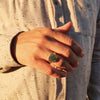 Emerald | Ray Signet Ring