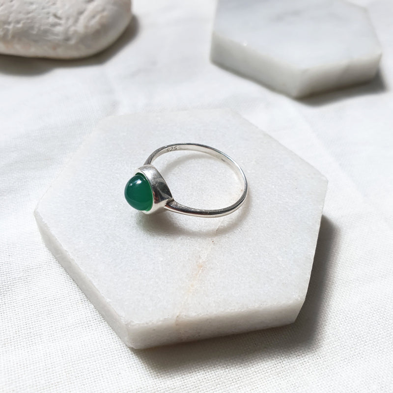 Green Agate | Maria Ring
