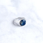 Lapis Lazuli | Signet Round Ring